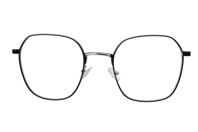 CH011 C1 - Metal Tendencia Doctor Lentes Dama Redondos