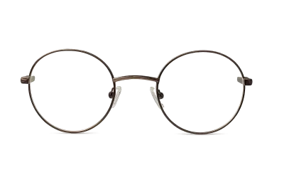 LE6284 C4 - Metal Tendencia Doctor Lentes Dama Redondos