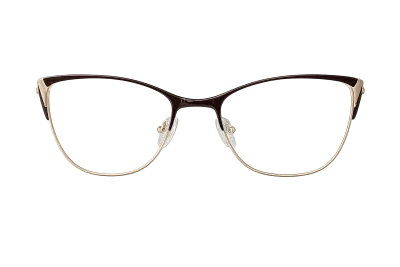 LE6292 C2 - Metal Tendencia Doctor Lentes Dama Redondos