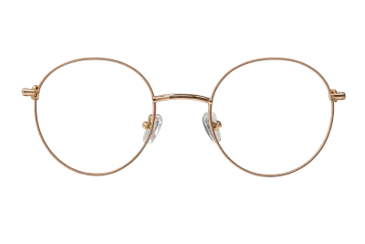 SSA77009 C3 - Metal Tendencia Doctor Lentes Dama Redondos
