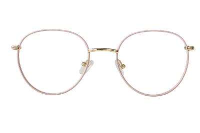 VBR6804 C6 - Metal Tendencia Doctor Lentes Dama Redondos