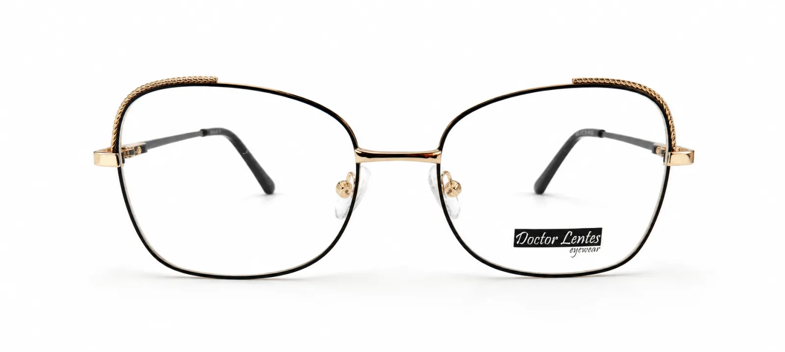 4475 C1 - Metal Tendencia Doctor Lentes Dama Redondos