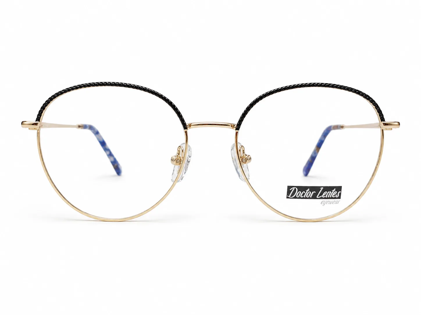 ATM8802 C1 - Metal Tendencia Doctor Lentes Dama Redondos