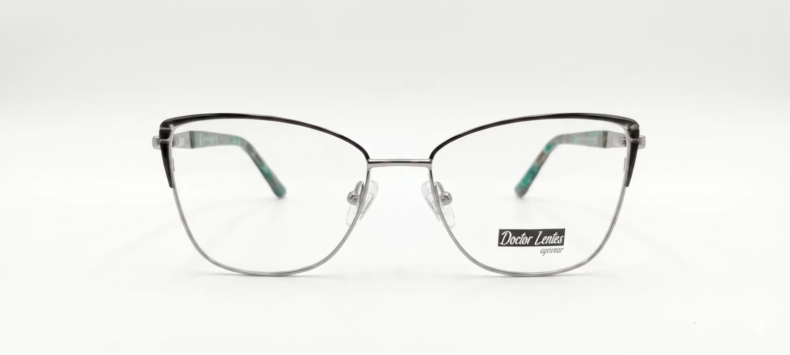 LE6273 C1 - Metal Tendencia Doctor Lentes Dama Redondos