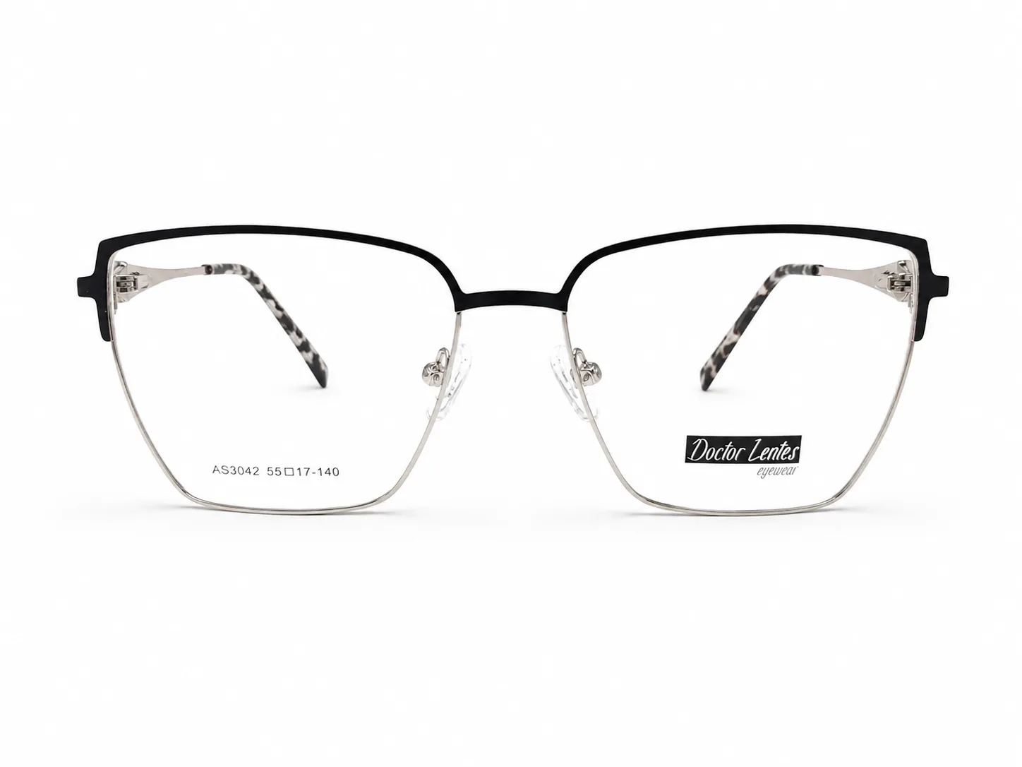 LE6277 C1 - Metal Tendencia Doctor Lentes Dama Redondos