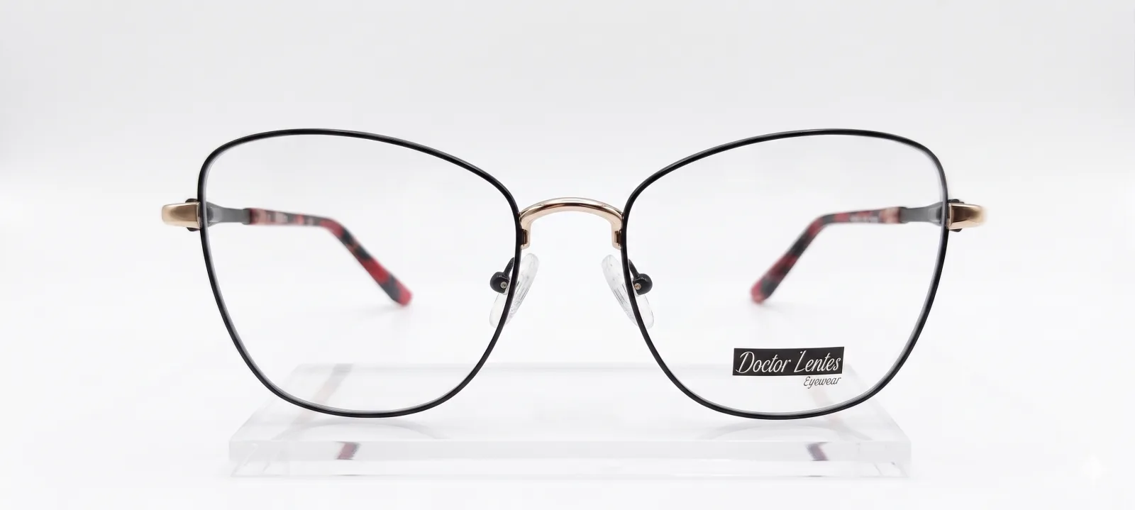 VW2306 C1 - Metal Tendencia Doctor Lentes Dama Redondos