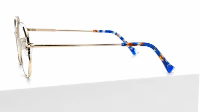 ATM8802 C1 - Metal Tendencia Doctor Lentes Dama Redondos
