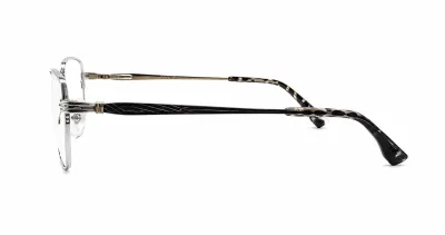 LE6277 C1 - Metal Tendencia Doctor Lentes Dama Redondos