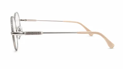 LE6284 C2 - Metal Tendencia Doctor Lentes Dama Redondos