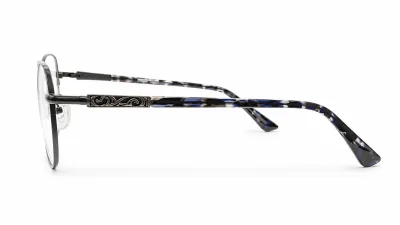 LE6291 C1 - Metal Tendencia Doctor Lentes Dama Redondos
