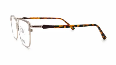 LE6292 C2 - Metal Tendencia Doctor Lentes Dama Redondos