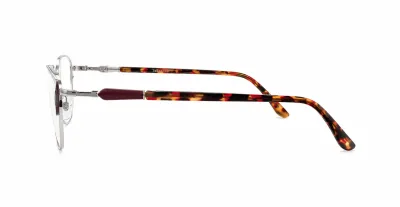 LE6292 C3 - Metal Tendencia Doctor Lentes Dama Redondos