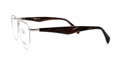 LE6308 C2 - Metal Tendencia Doctor Lentes Dama Redondos