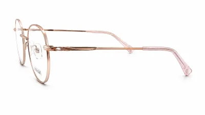 SSA77009 C3 - Metal Tendencia Doctor Lentes Dama Redondos