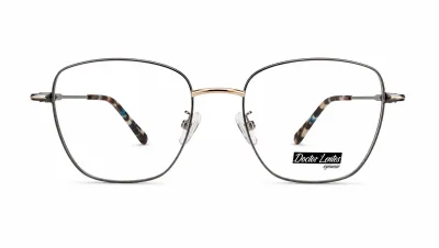 VW2302 C1 - Metal Tendencia Doctor Lentes Dama Redondos