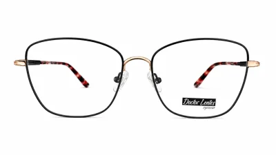 VW2305 C1 - Metal Tendencia Doctor Lentes Dama Redondos