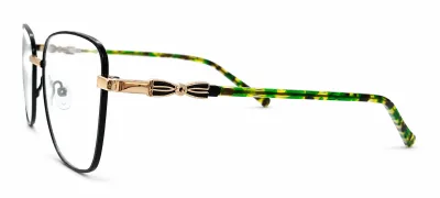 VW2310 C1 - Metal Tendencia Doctor Lentes Dama Redondos